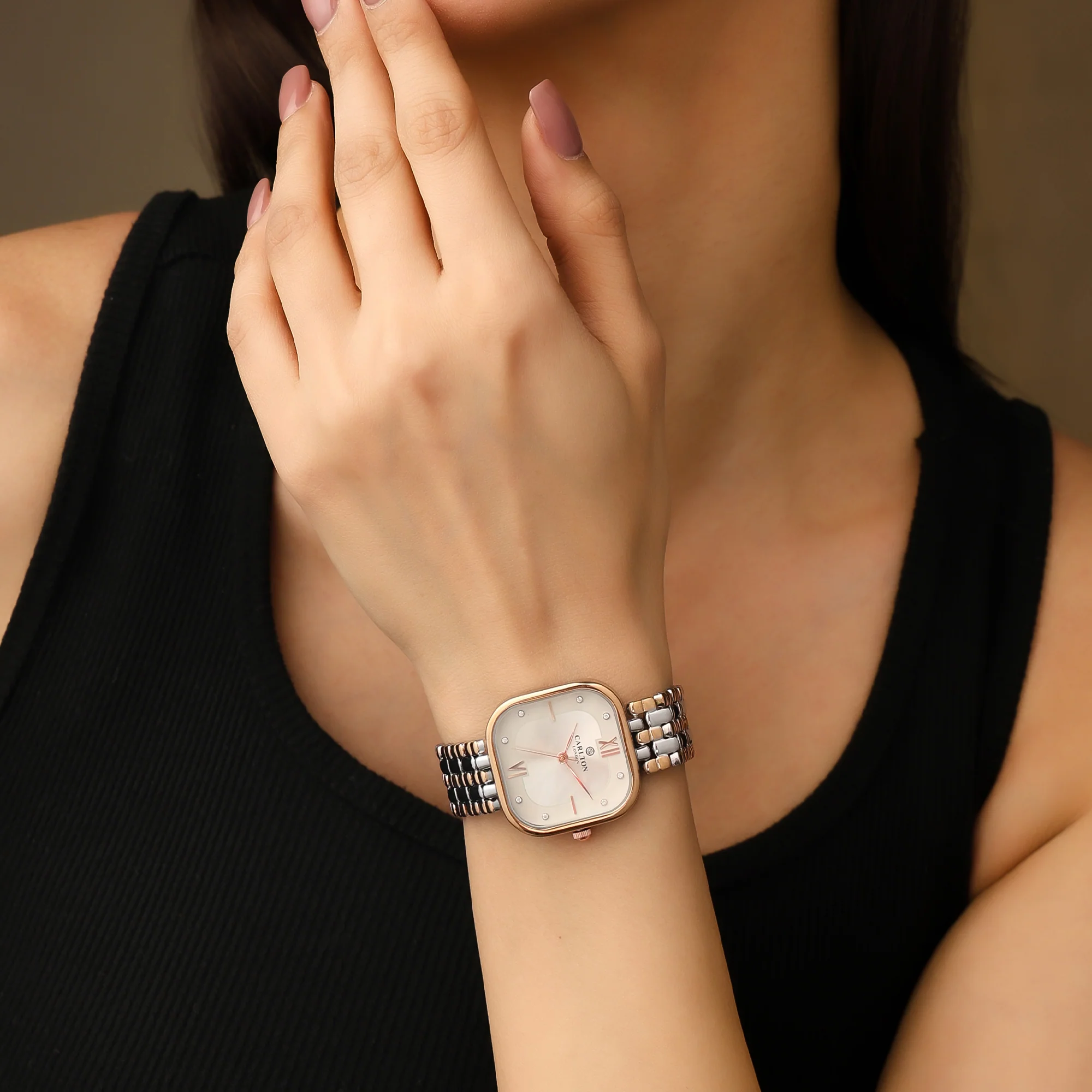 Chelsea: Women White Dial Stainless Steel Watch - CHELWHT-A1 - Image 6