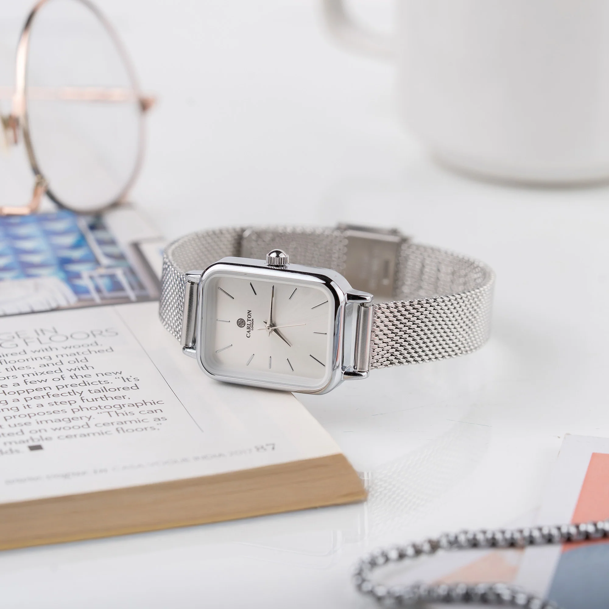 Diana White Women Analog Watch - CLDWMS-01 - Image 3