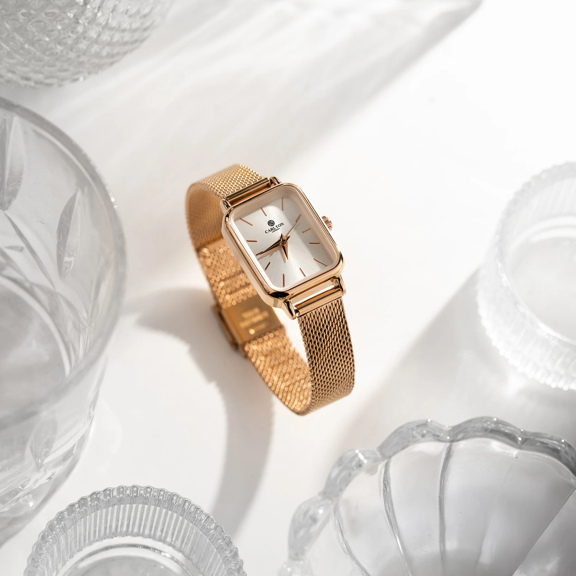 Diana Women White/Rose Gold Analog Watch - CLDWMS-05 - Image 2