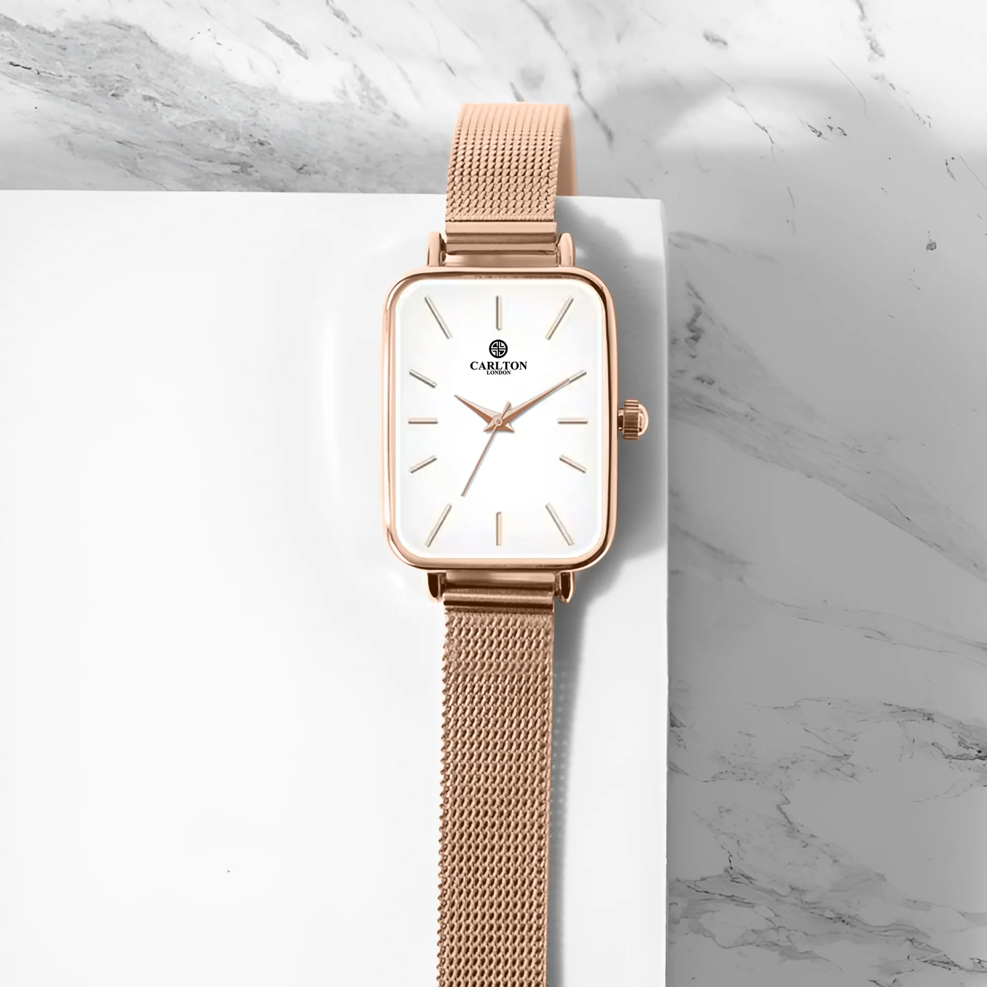 Diana Women White/Rose Gold Analog Watch - CLDWMS-05 - Image 4