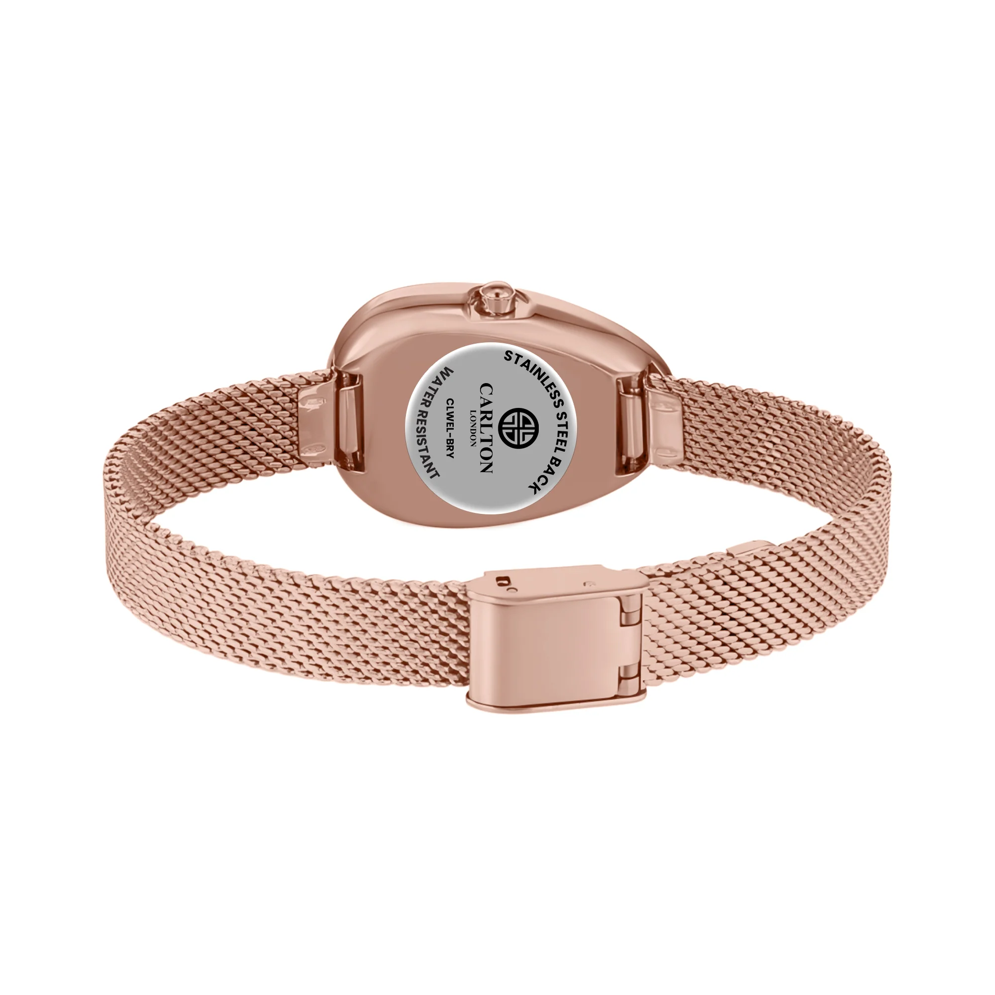 Carlton London Eleanor Women Burgundy Stainless Steel Watch - CLWEL-BRY - Image 4