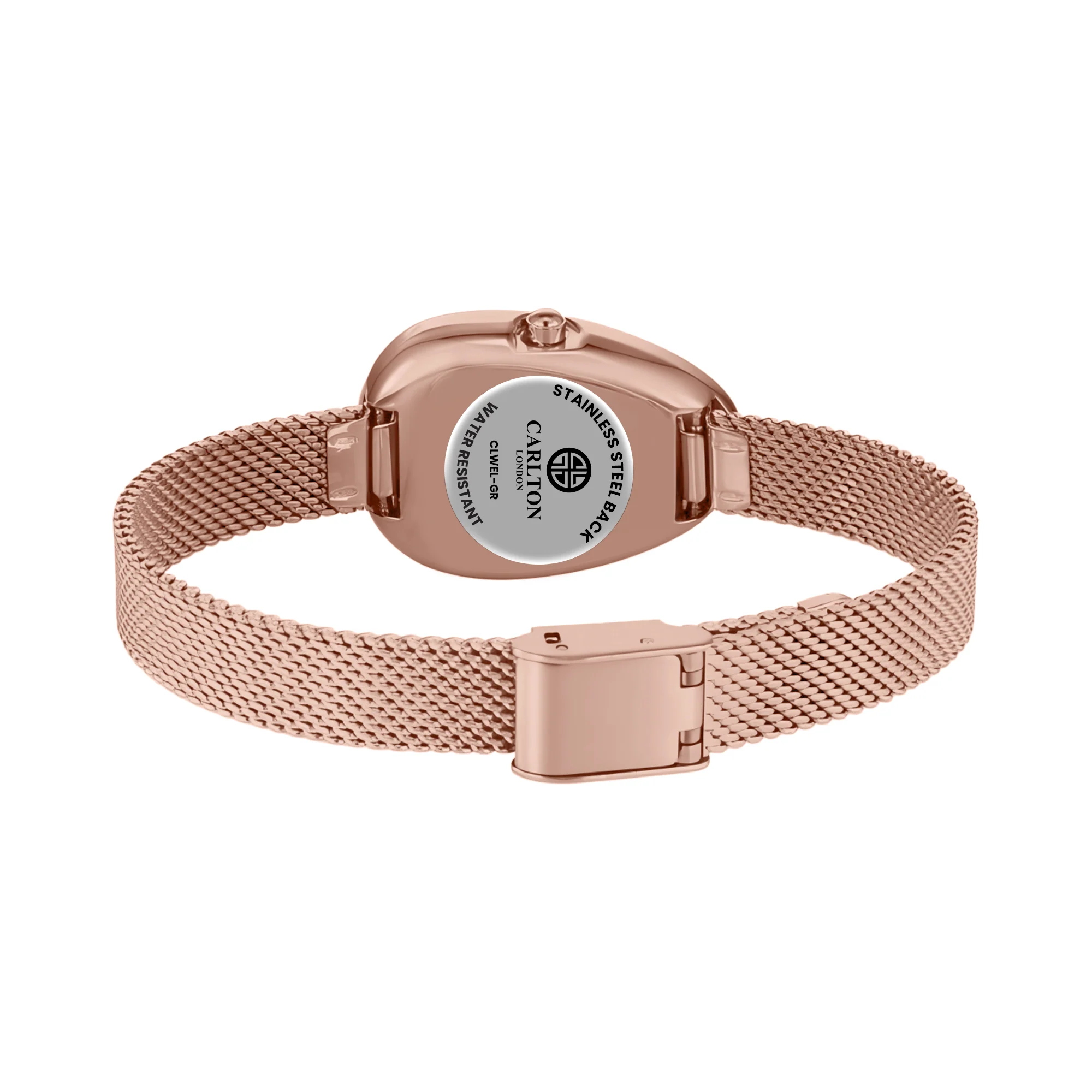 Carlton London Eleanor Women Rose Gold Green Stainless Steel Watch - CLWEL-GR - Image 3