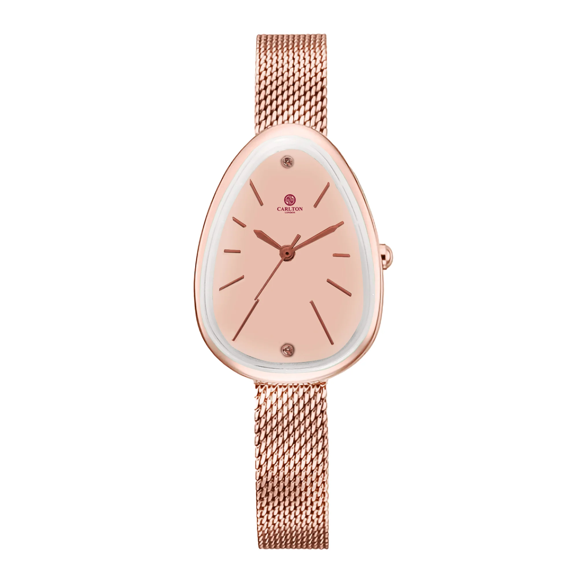 Carlton London Eleanor Women Rose Gold Stainless Steel Watch - CLWEL-RG - Image 2