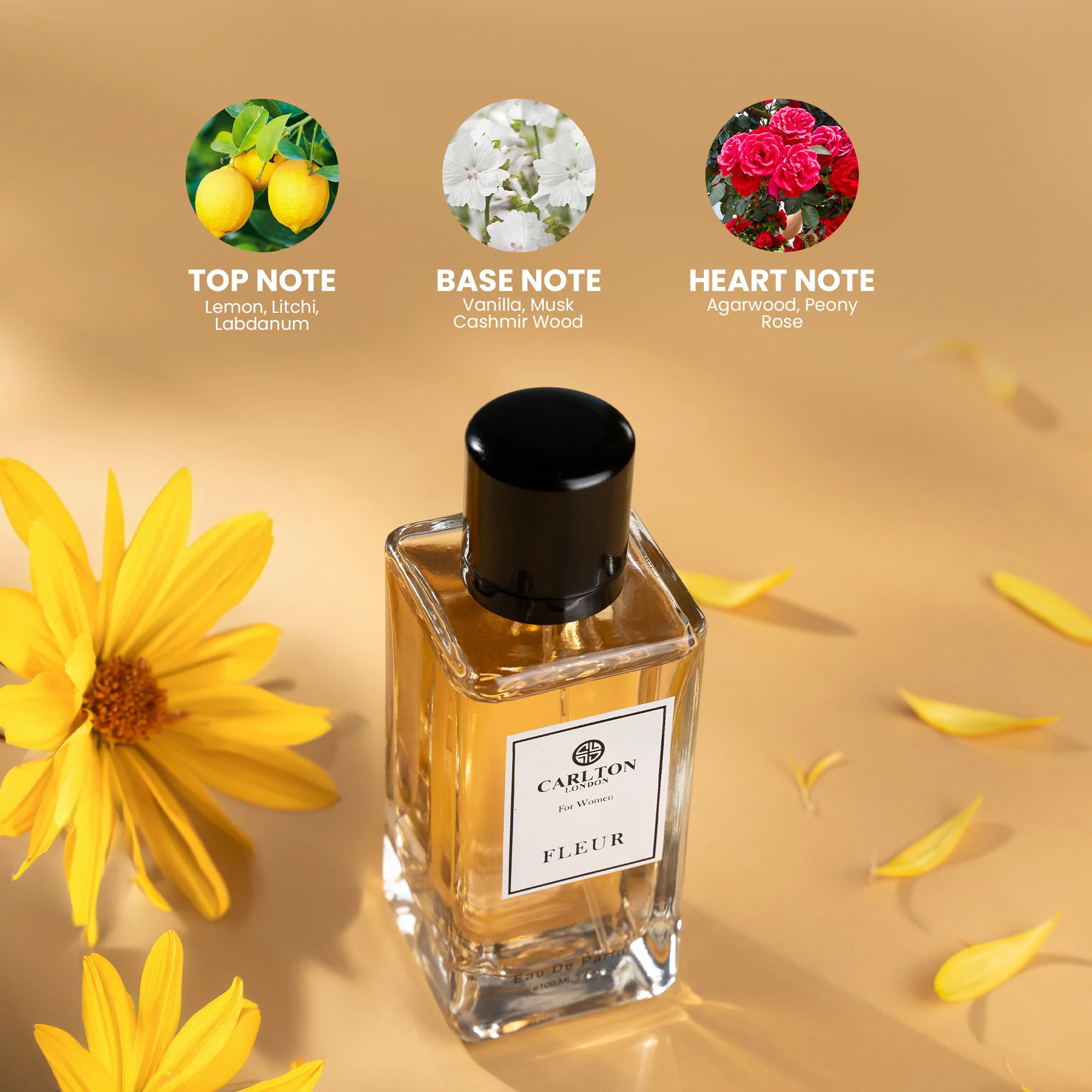 Carlton London Fleur Women EDP 100 ml - CL-Fleur-100ml - Image 3