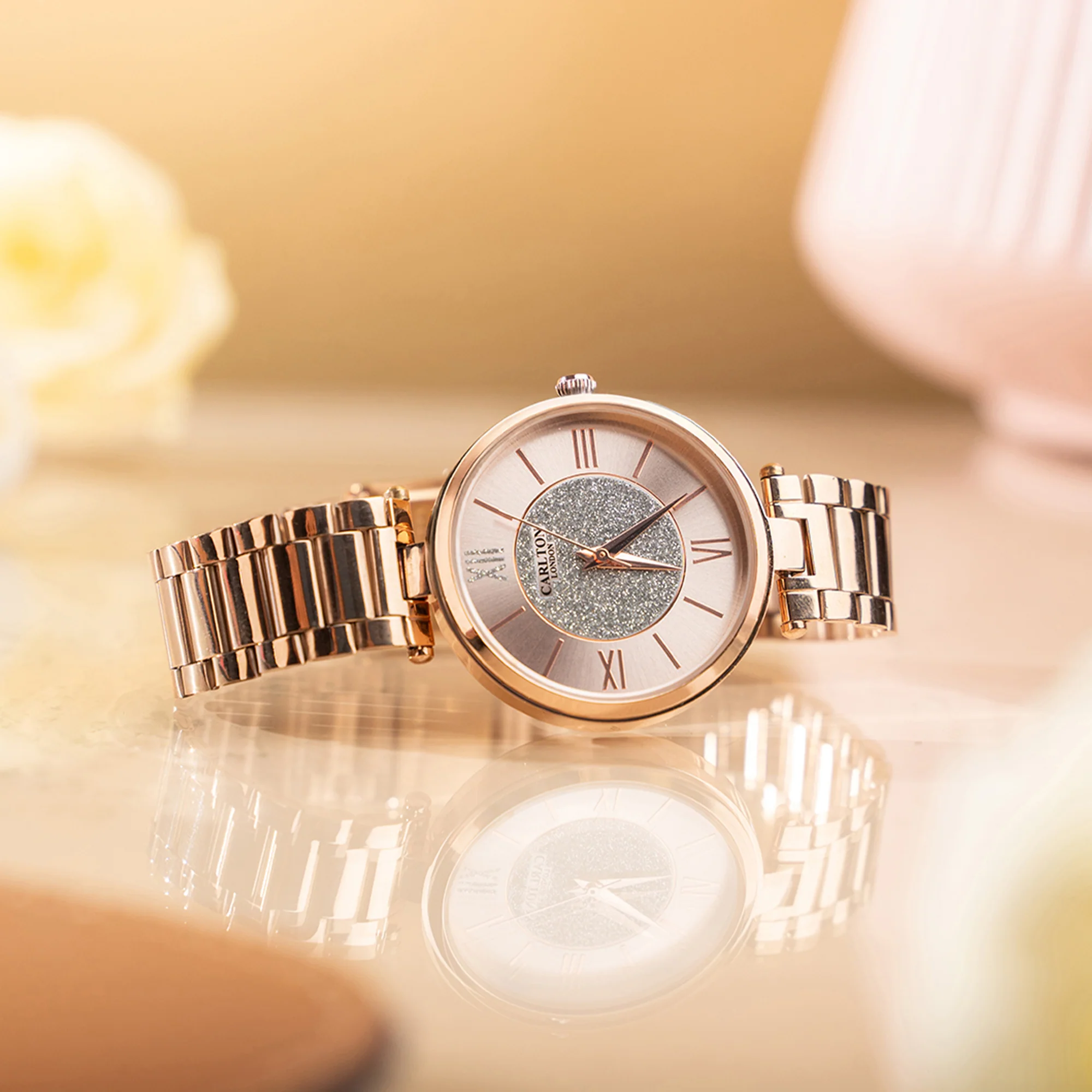 Women Gift Set 2 Sabrina Watch + Scarf - CLPLG043 - Image 3