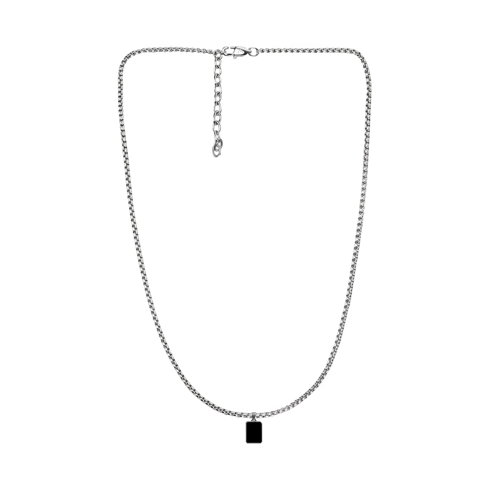 Carlton London Mono Black Men's Pendant - CLJW-13 - Image 4