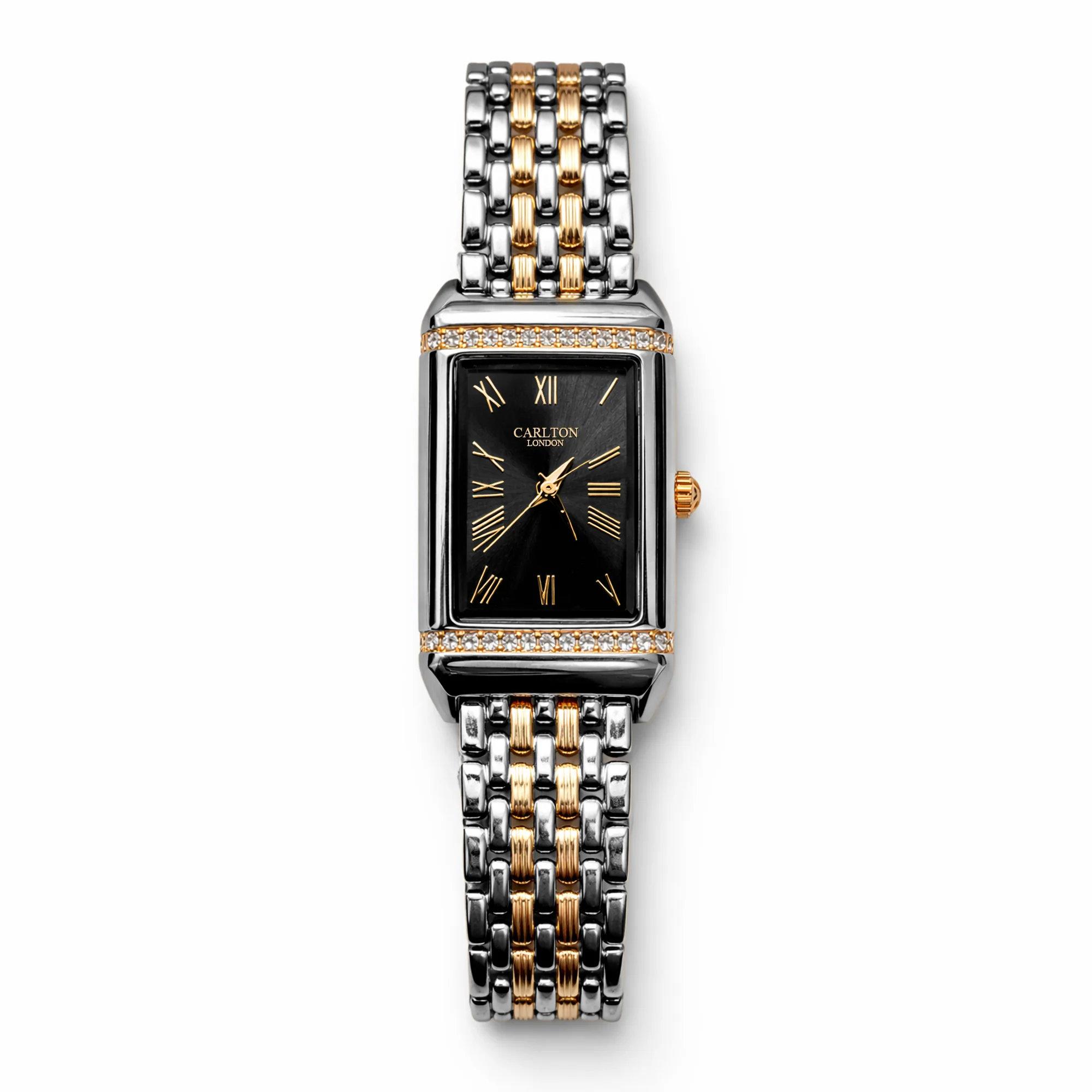 Carlton London Women Amara Black Analog Watch CL-AM-BLK - Image 3
