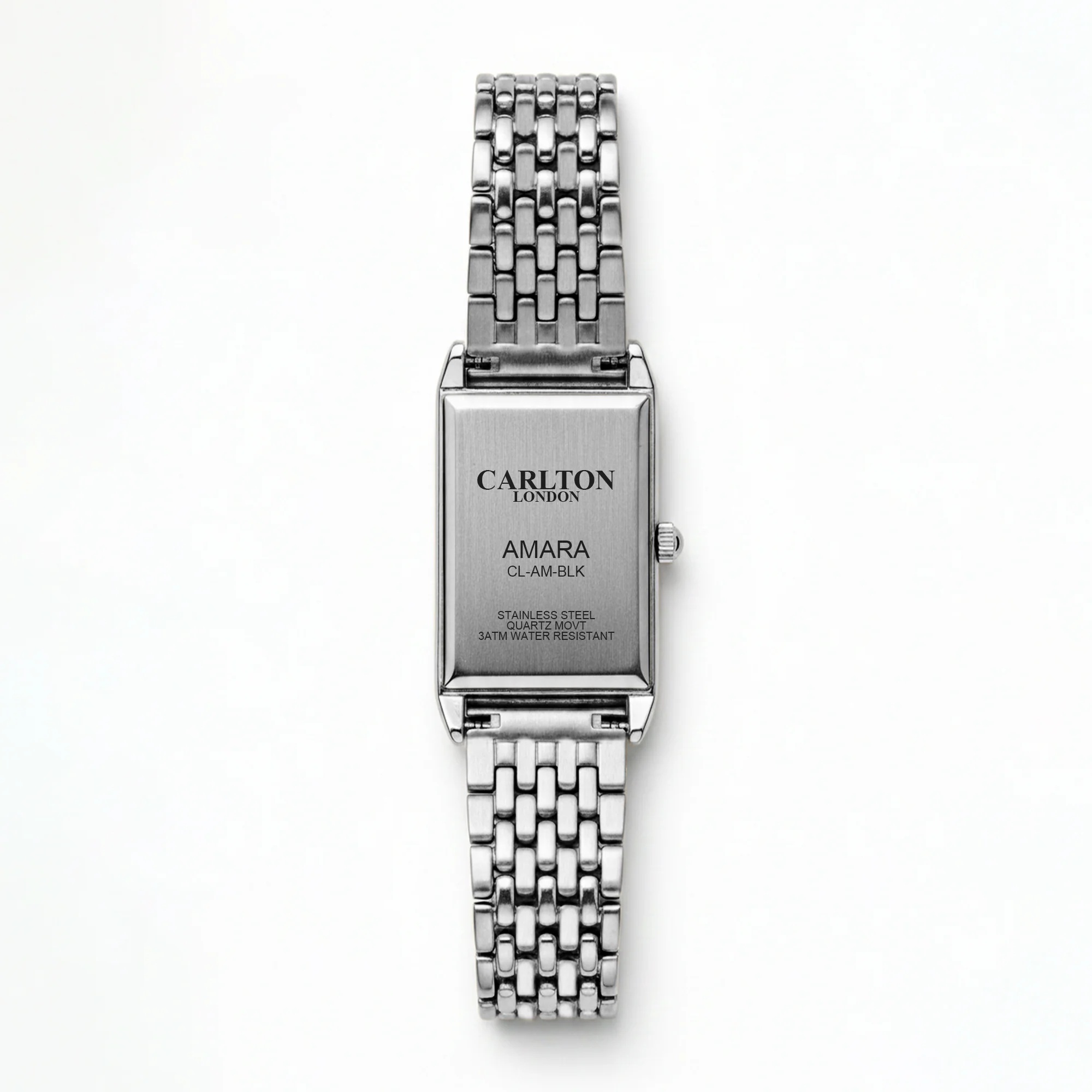 Carlton London Women Amara Black Analog Watch CL-AM-BLK - Image 4