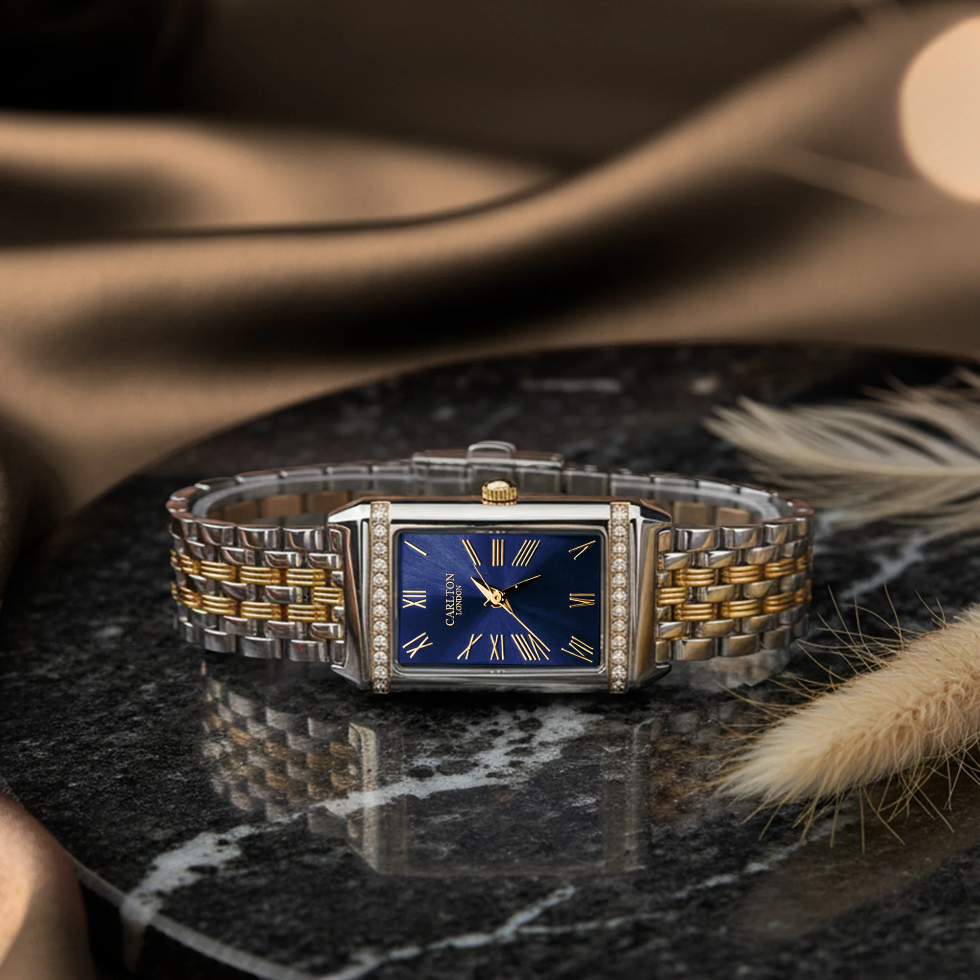 Carlton London Women Amara Blue Analog Watch CL-AM-BLU - Image 3