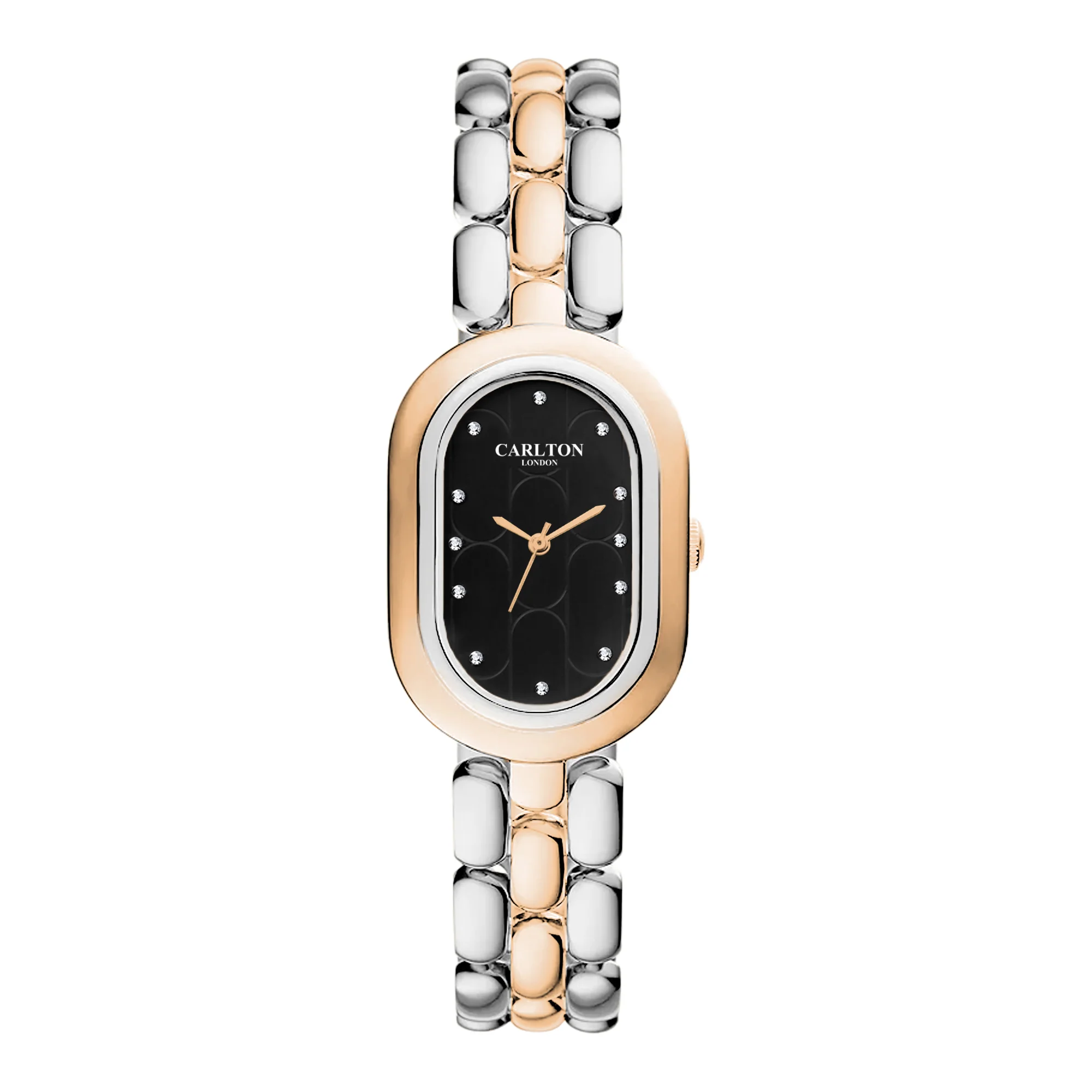 Carlton London Women Cecil Black Analog Watch CL-CEC-BLK - Image 3