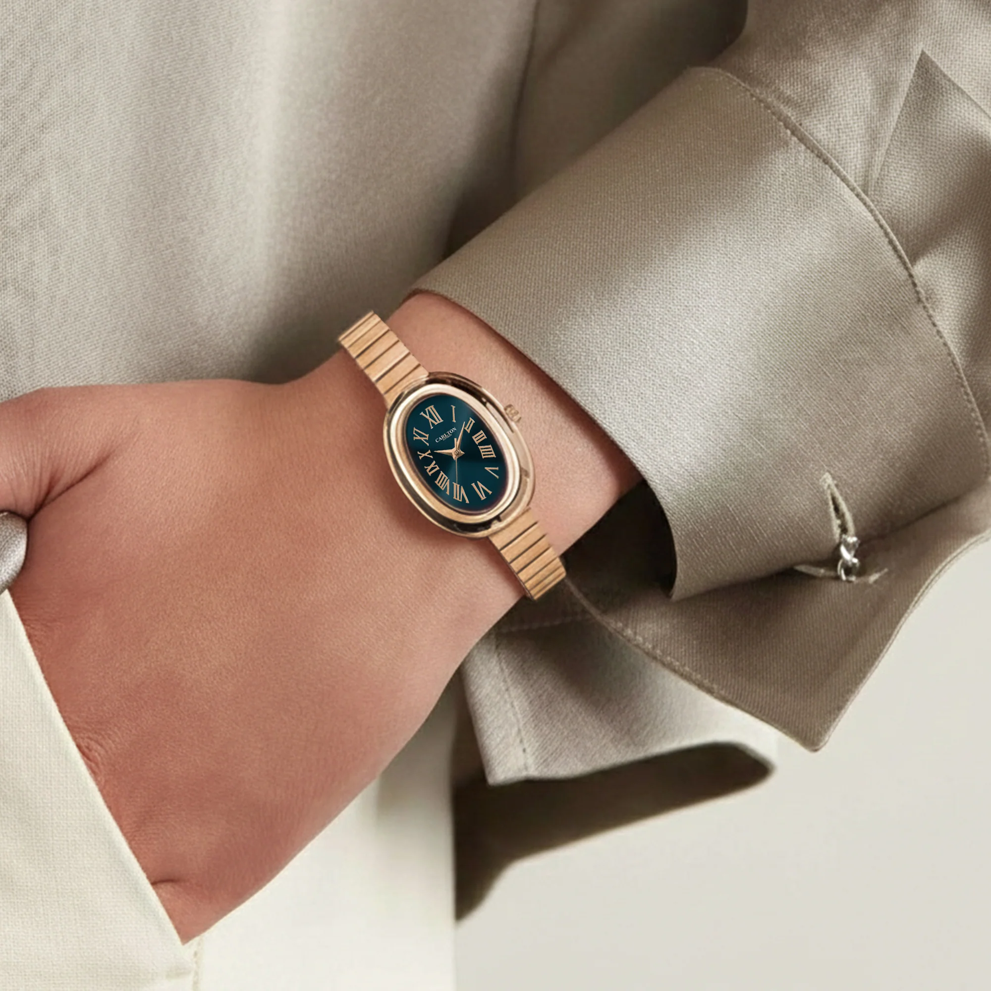 Carlton London Women Daphne Teal Analog Watch CL-DA-TL - Image 2