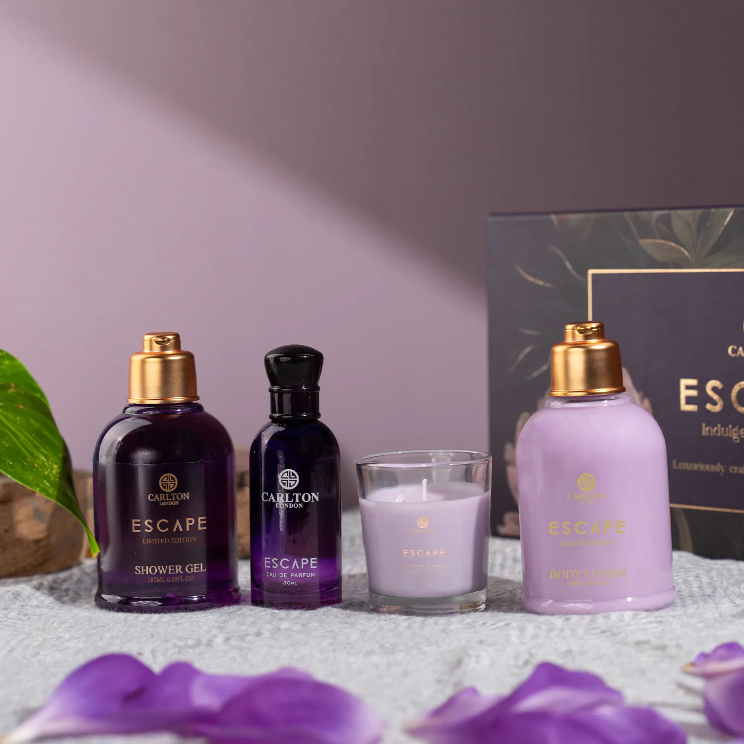 Escape: Women's Bath & Body Gift Set of 4 - Image 3