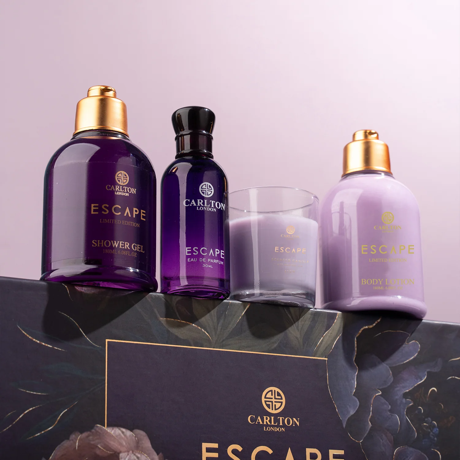 Escape: Women's Bath & Body Gift Set of 4 - Image 4