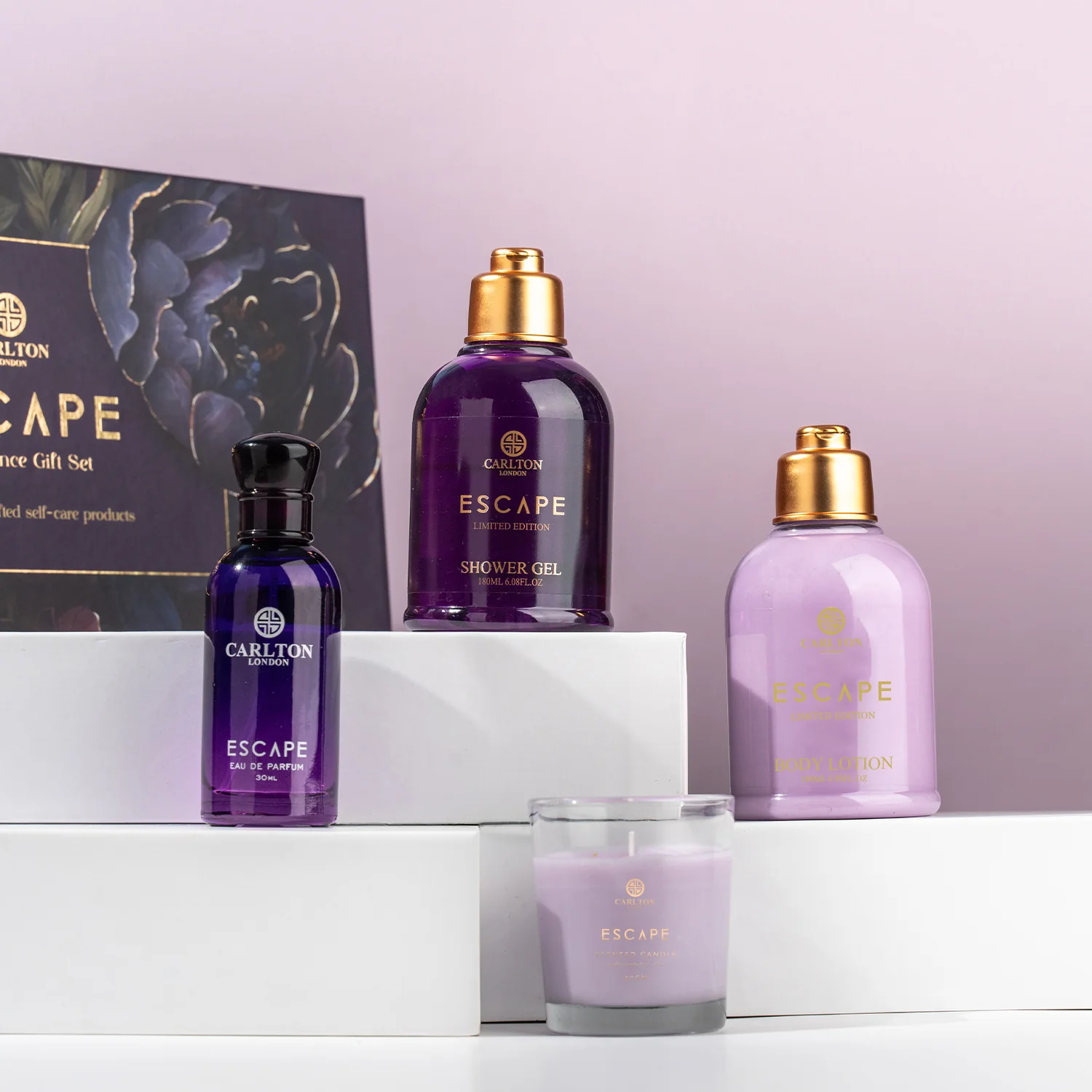 Escape: Women's Bath & Body Gift Set of 4 - Image 5