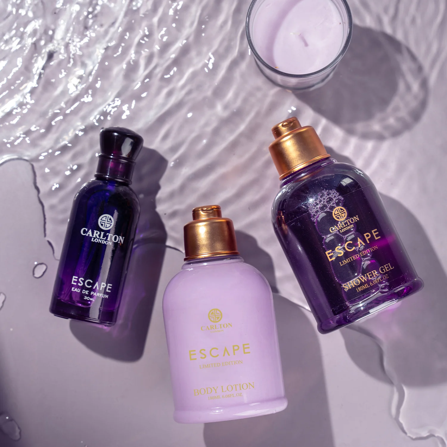 Escape: Women's Bath & Body Gift Set of 4 - Image 8