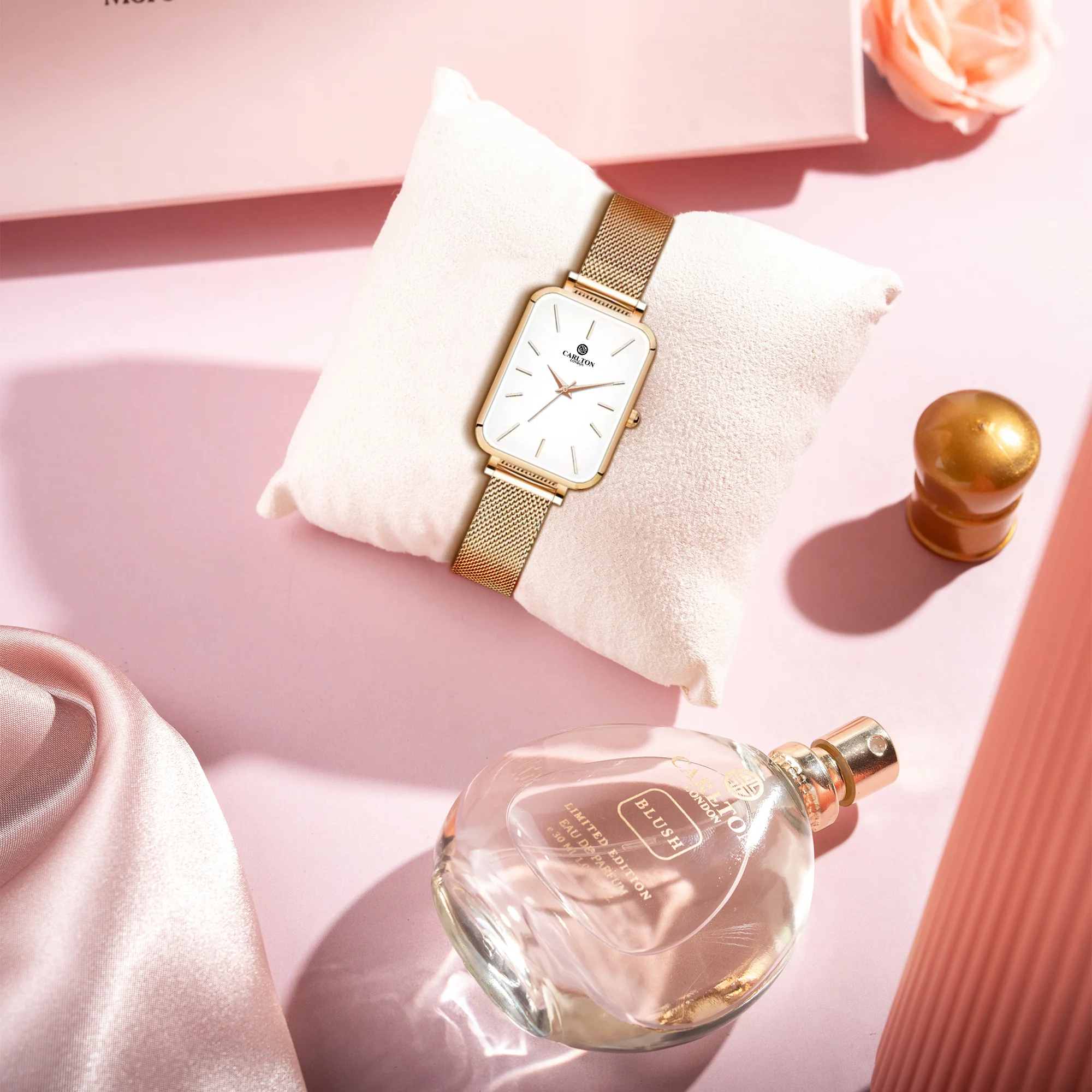 Carlton London Women Gift Set 2 | Watch & Perfume - CLPLG104 - Image 5