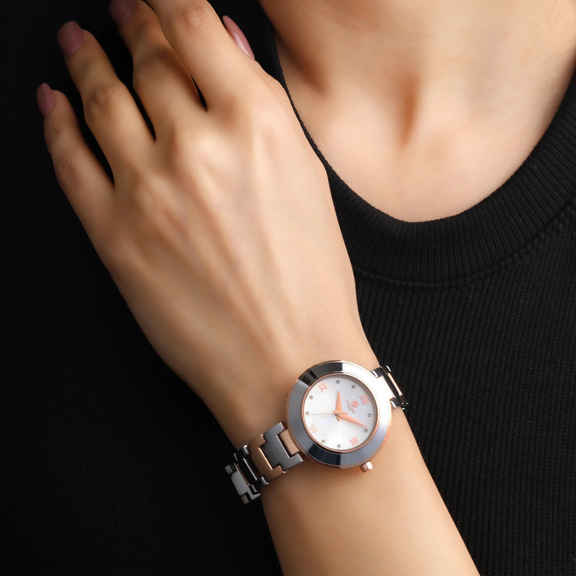 Carlton London Women Juliette Silver Analog Watch - CLW-JT-WHT - Image 3