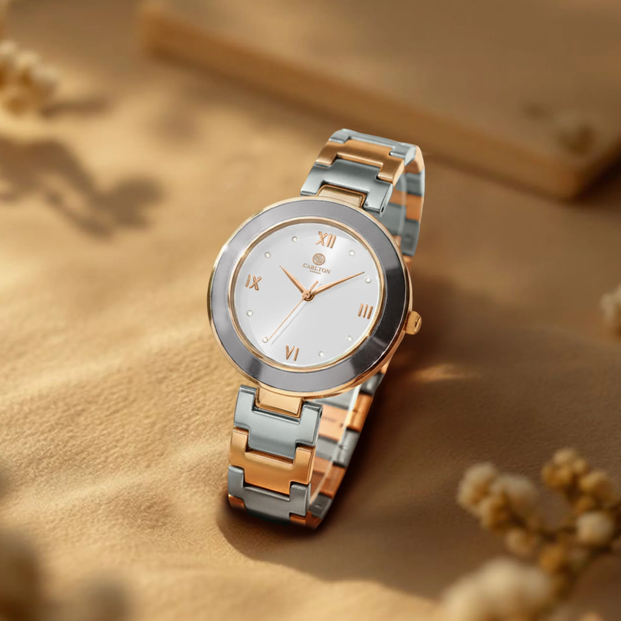 Carlton London Women Juliette Silver Analog Watch - CLW-JT-WHT - Image 4