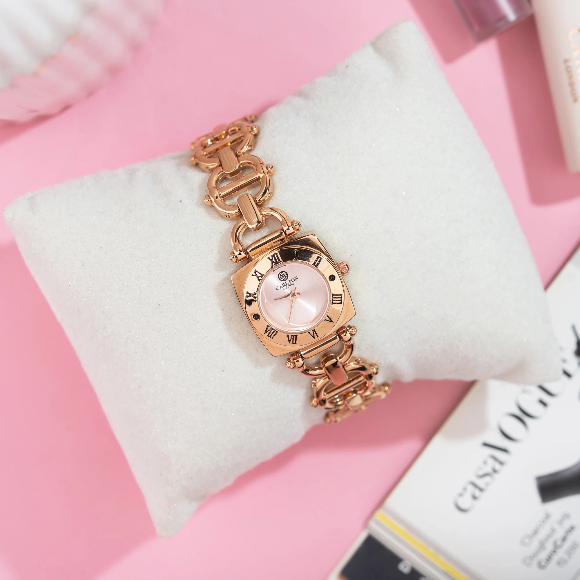 Florance Women Pink Analog Watch - CLGCW-003 - Image 2