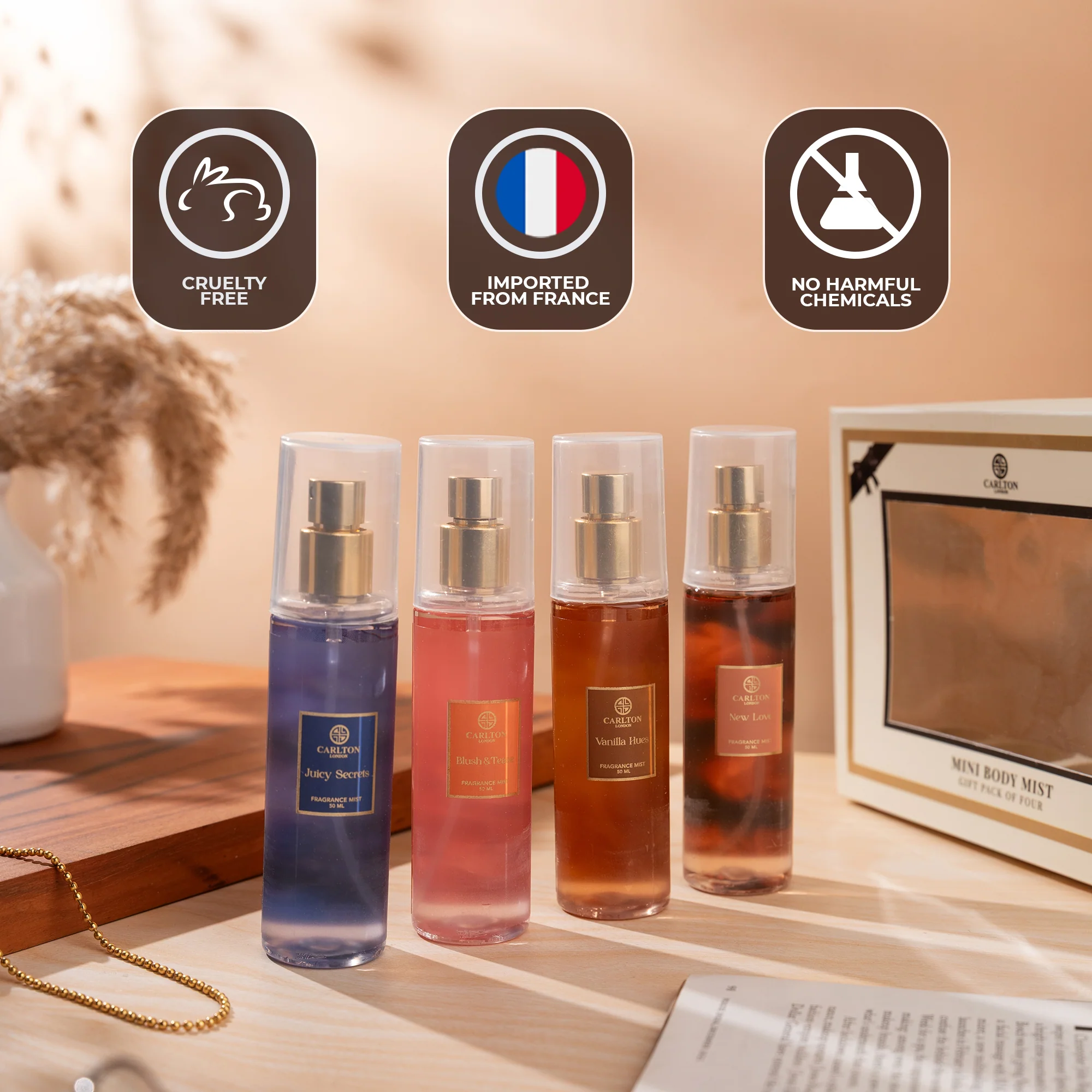 Mini Body Mist - Pack of 4 - CLPLG052 - Image 7