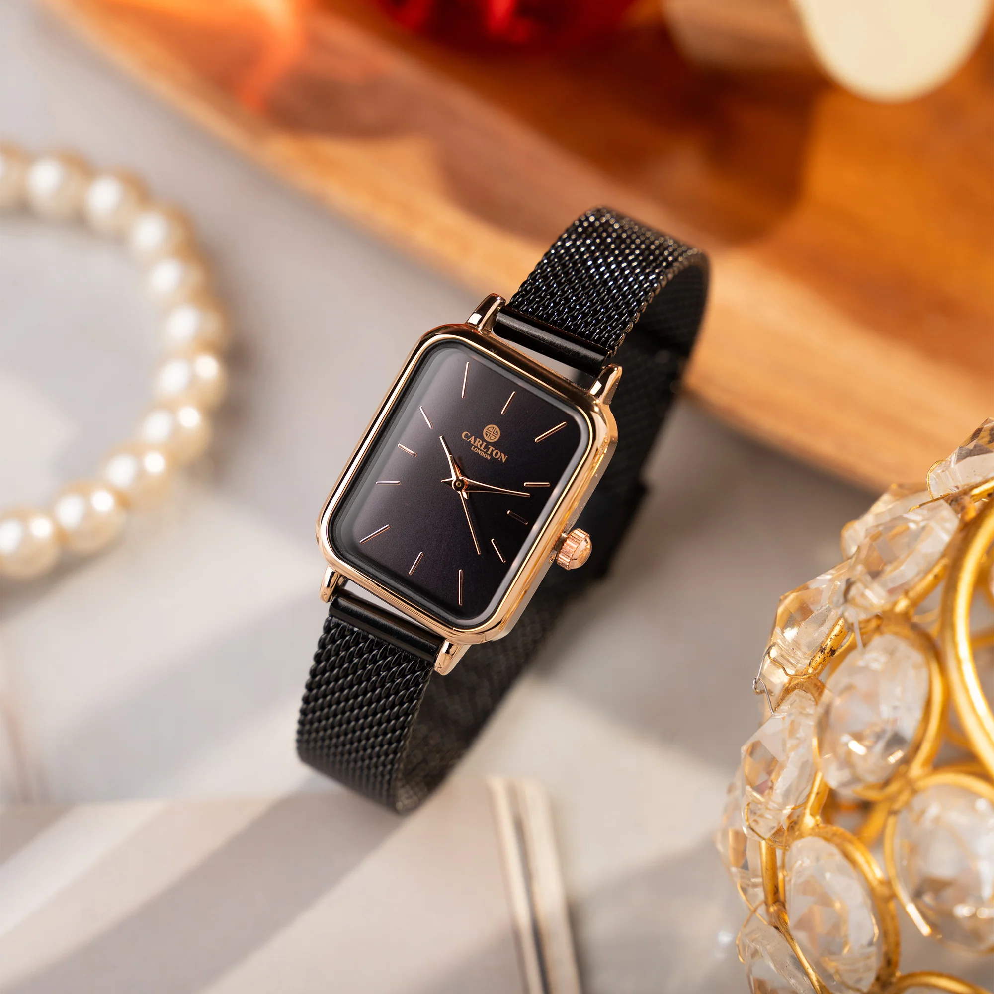Diana Women Black Analog Watch - CLDWMS-04 - Image 3